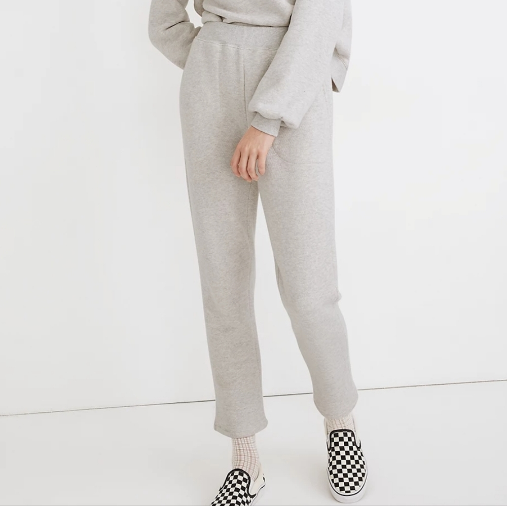Madewell Airyterry Tapered Sweatpants: Stitched-Pocket Edition